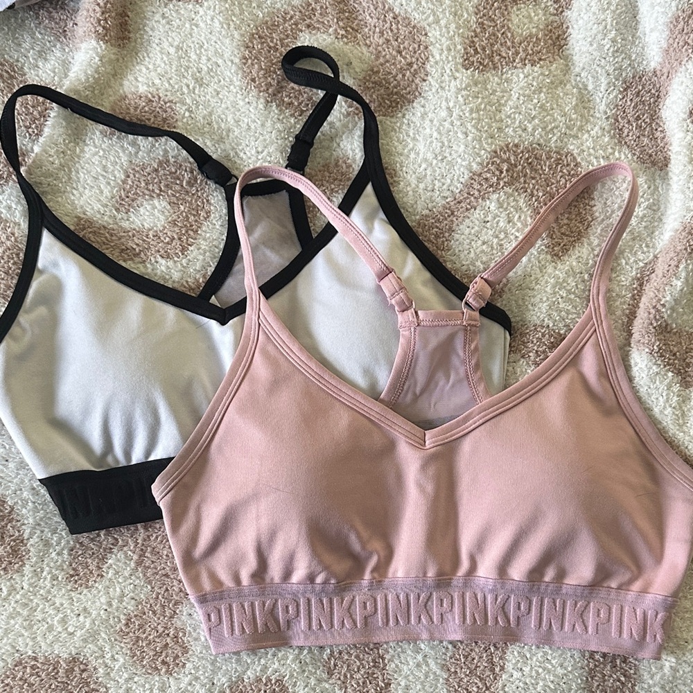 Pink Women's sports bras